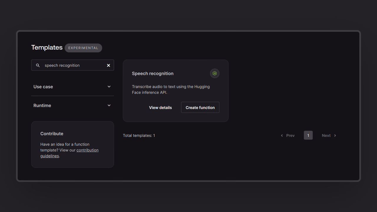 Function template