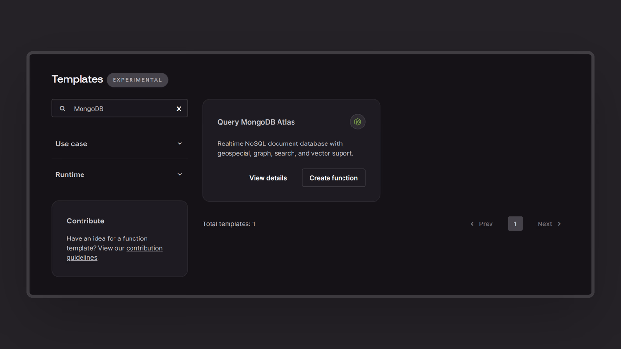 Function template